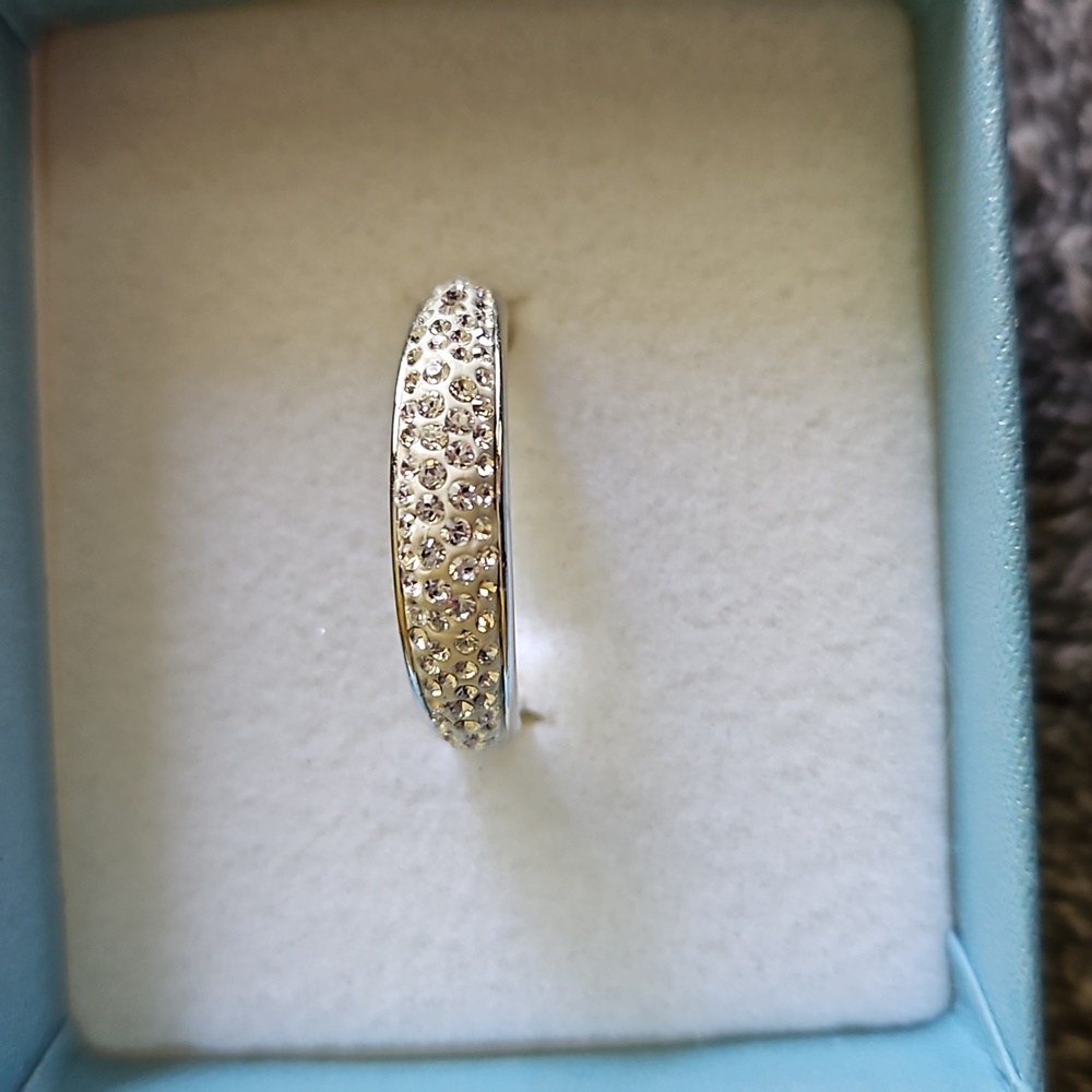 Touchstone Crystal by Swarovski Luna Ring